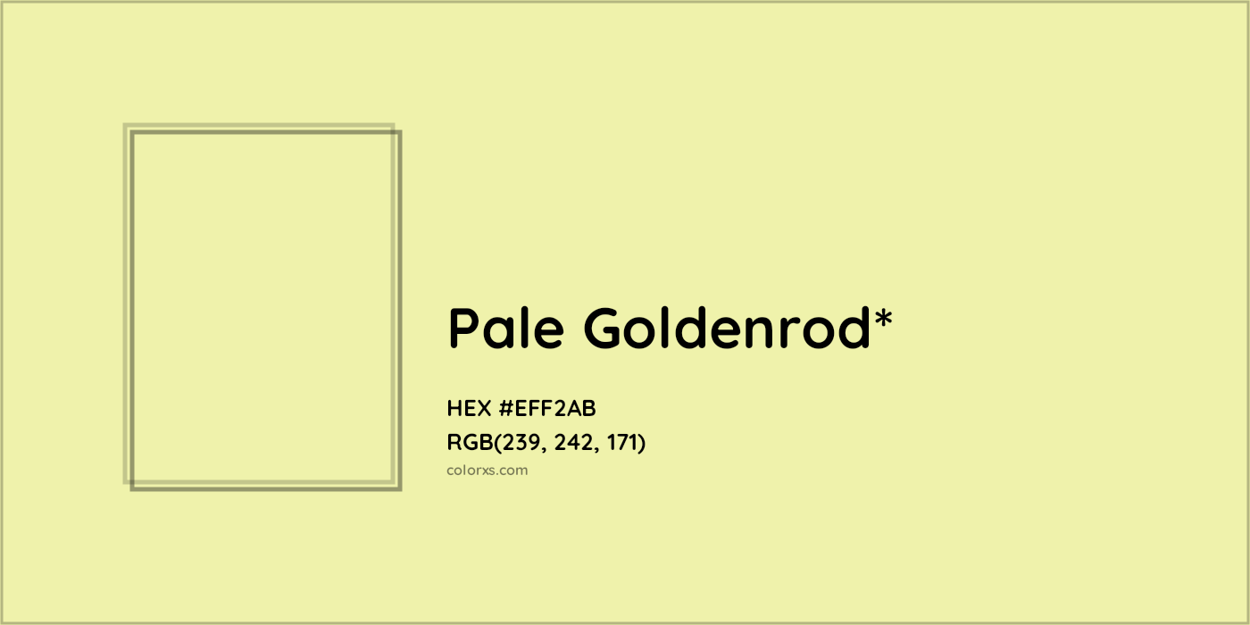 HEX #EFF2AB Color Name, Color Code, Palettes, Similar Paints, Images