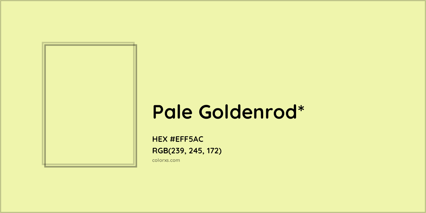 HEX #EFF5AC Color Name, Color Code, Palettes, Similar Paints, Images
