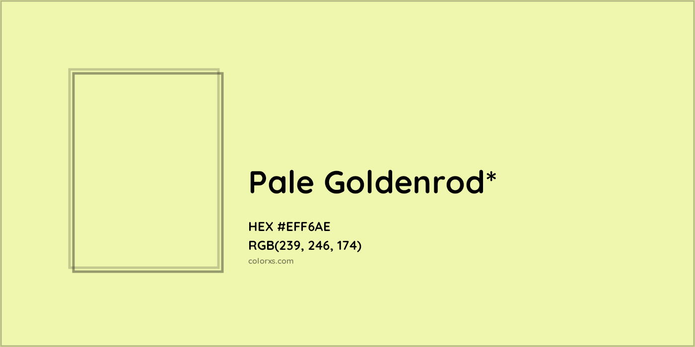HEX #EFF6AE Color Name, Color Code, Palettes, Similar Paints, Images