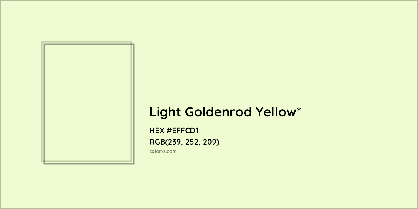 HEX #EFFCD1 Color Name, Color Code, Palettes, Similar Paints, Images