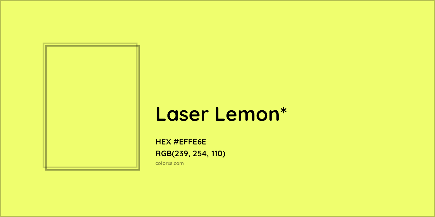 HEX #EFFE6E Color Name, Color Code, Palettes, Similar Paints, Images