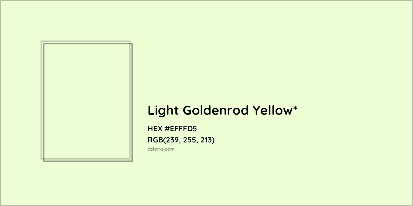 HEX #EFFFD5 Color Name, Color Code, Palettes, Similar Paints, Images