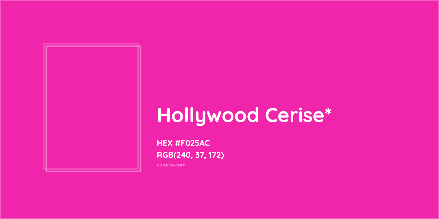 HEX #F025AC Color Name, Color Code, Palettes, Similar Paints, Images