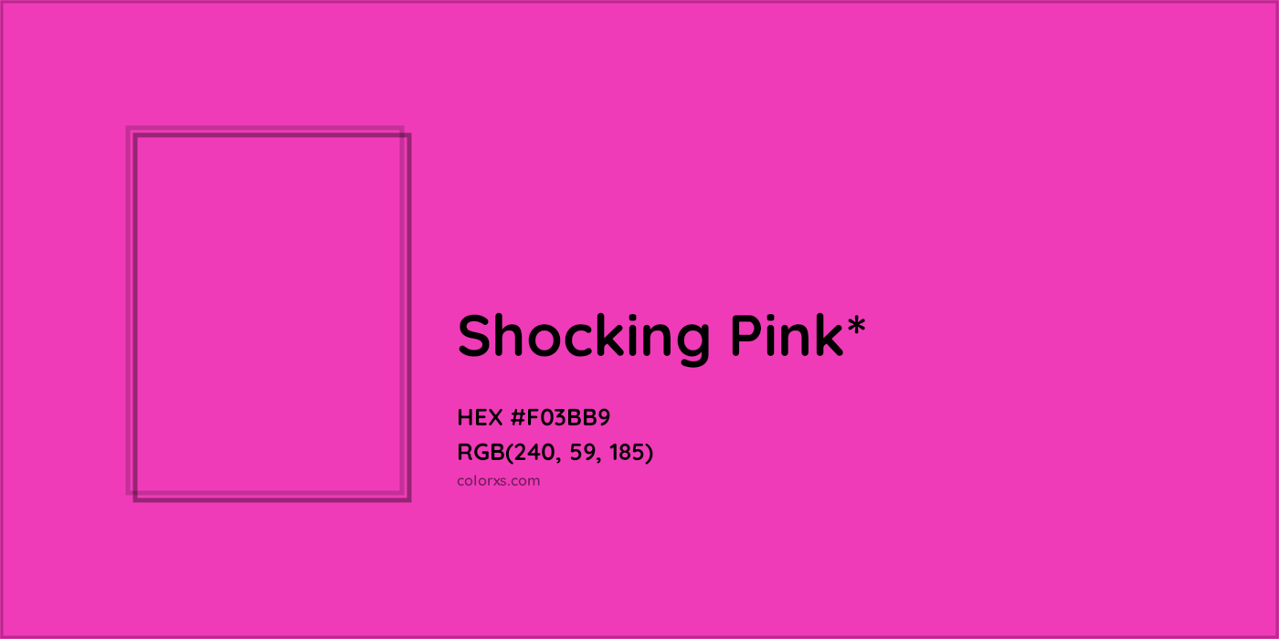 HEX #F03BB9 Color Name, Color Code, Palettes, Similar Paints, Images