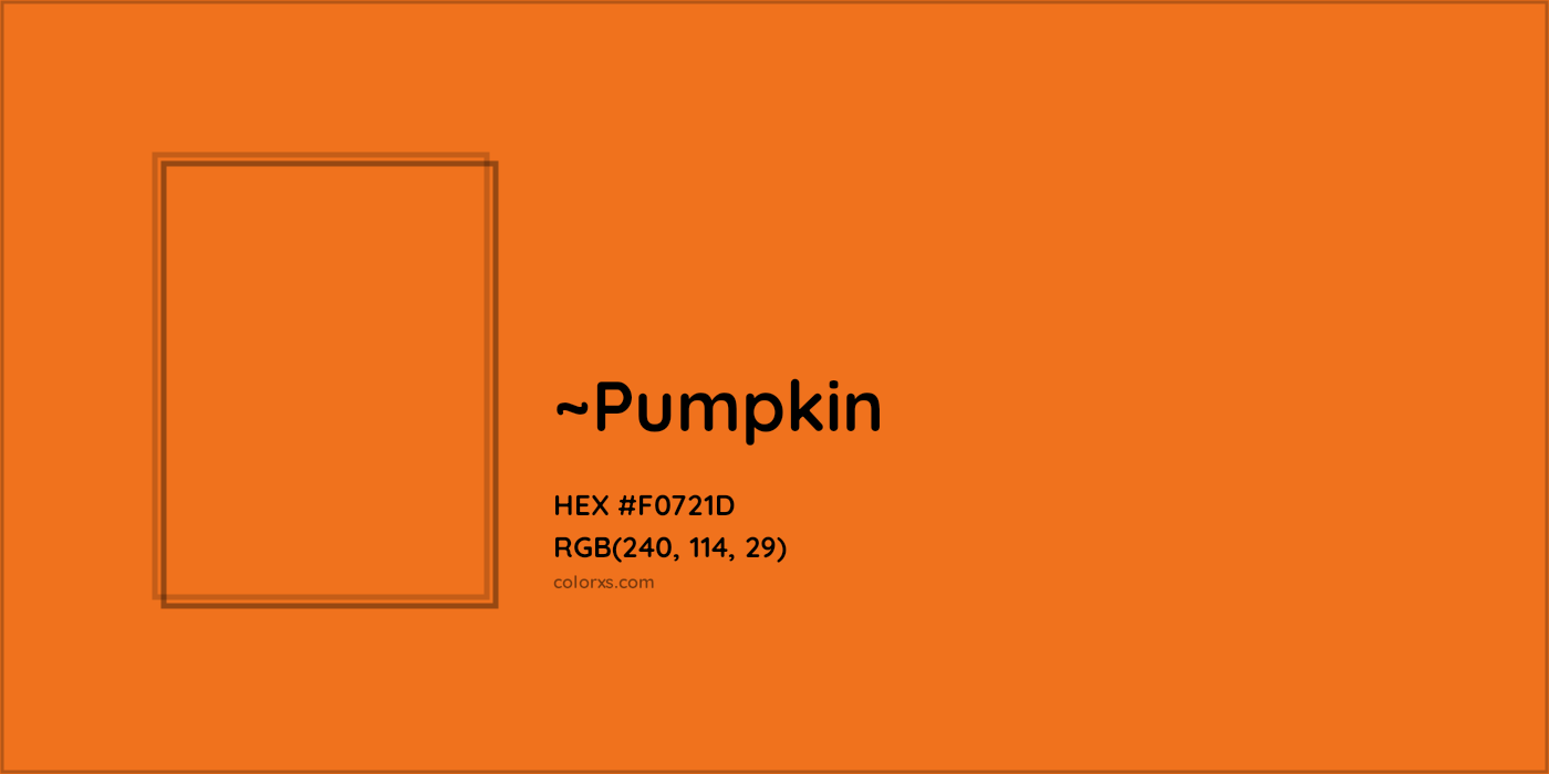 HEX #F0721D Color Name, Color Code, Palettes, Similar Paints, Images