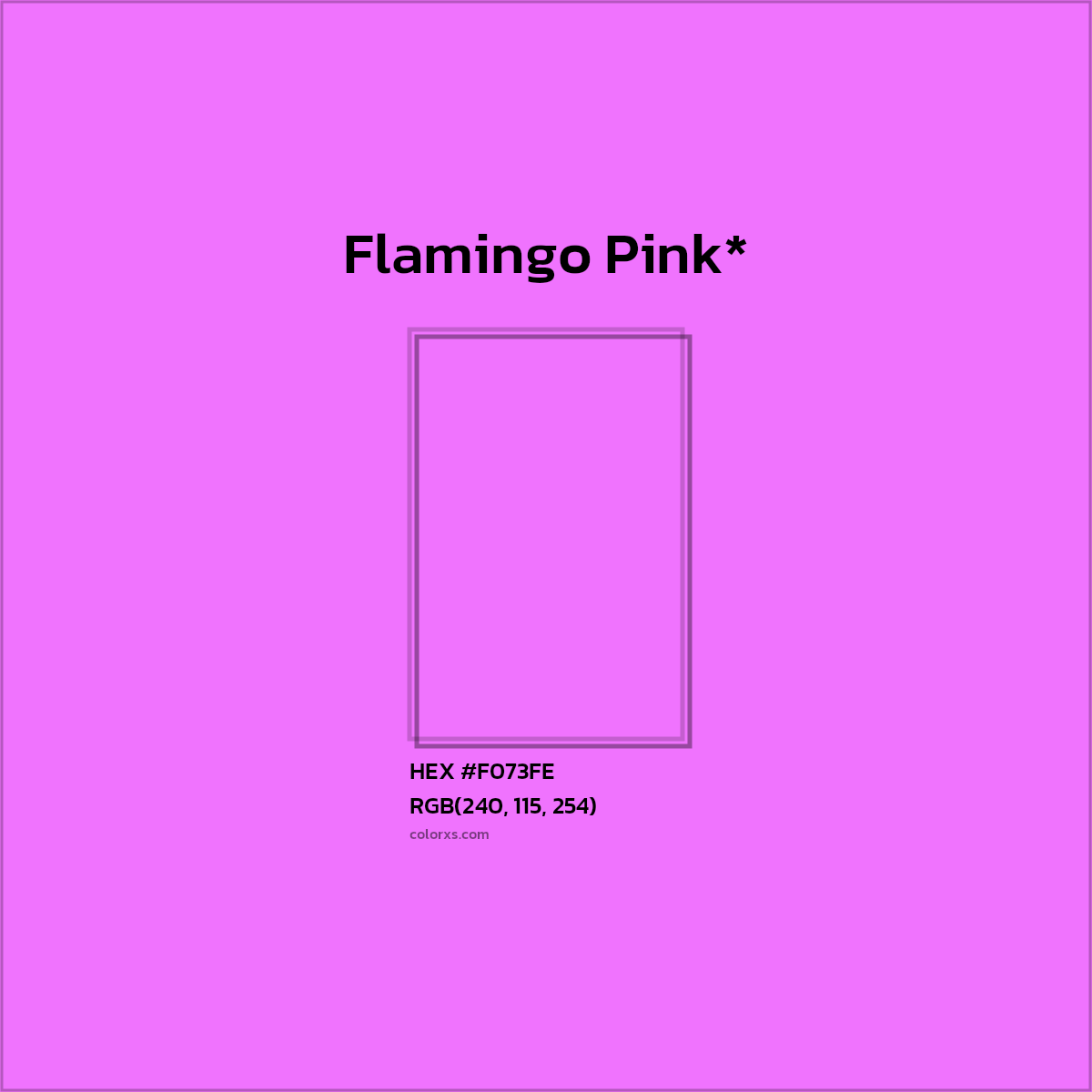 HEX #F073FE Color Name, Color Code, Palettes, Similar Paints, Images