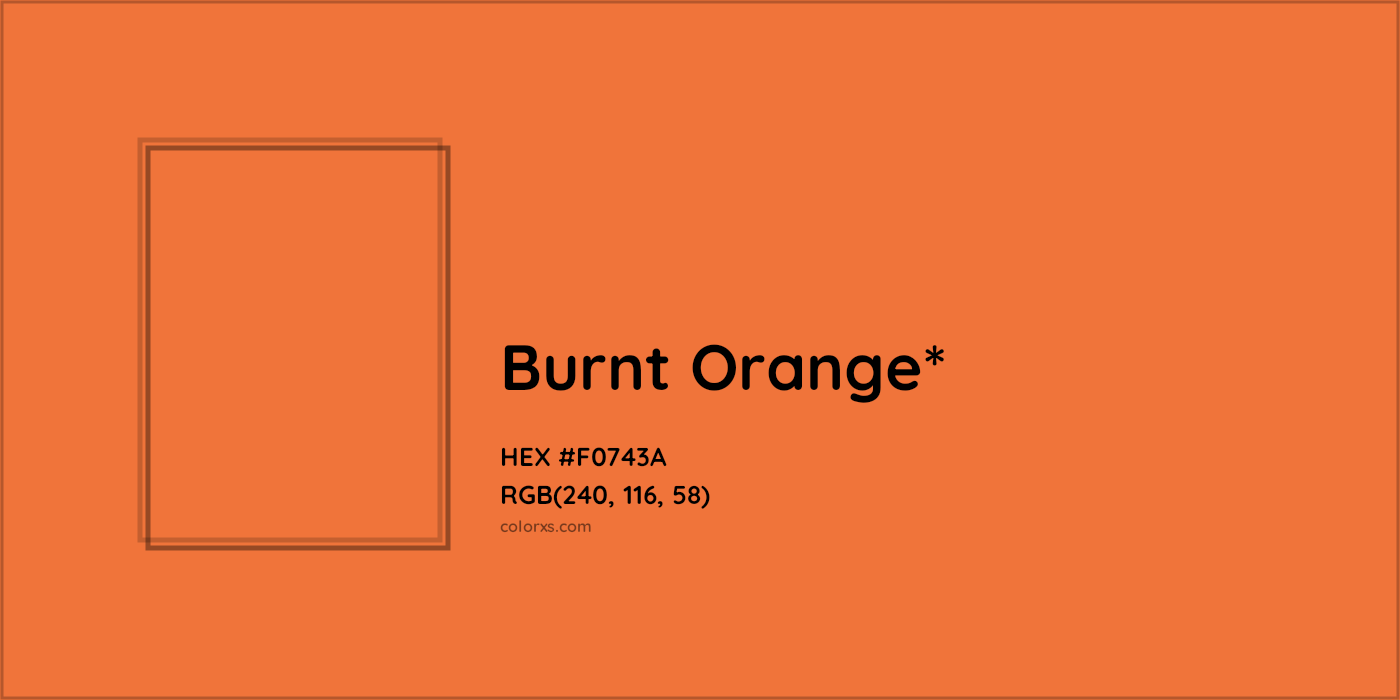 HEX #F0743A Color Name, Color Code, Palettes, Similar Paints, Images