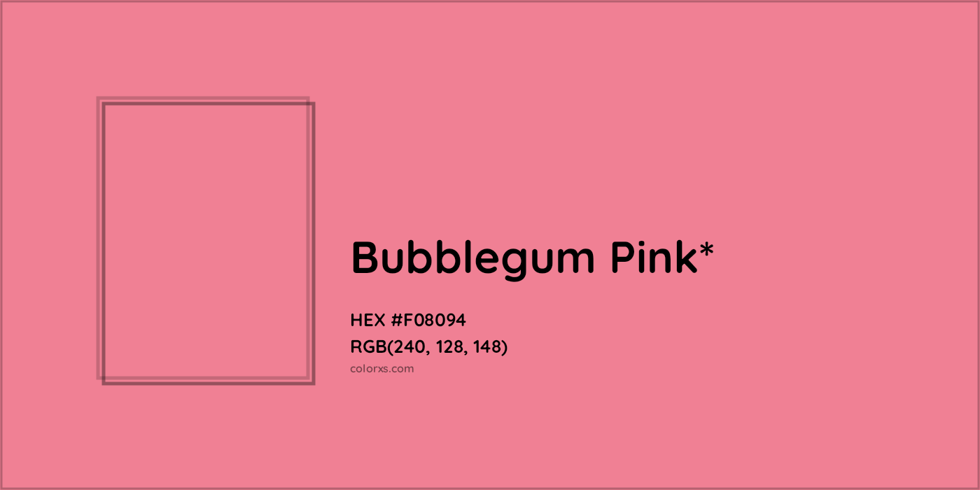 HEX #F08094 Color Name, Color Code, Palettes, Similar Paints, Images