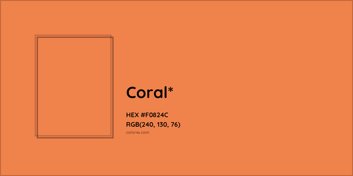 HEX #F0824C Color Name, Color Code, Palettes, Similar Paints, Images