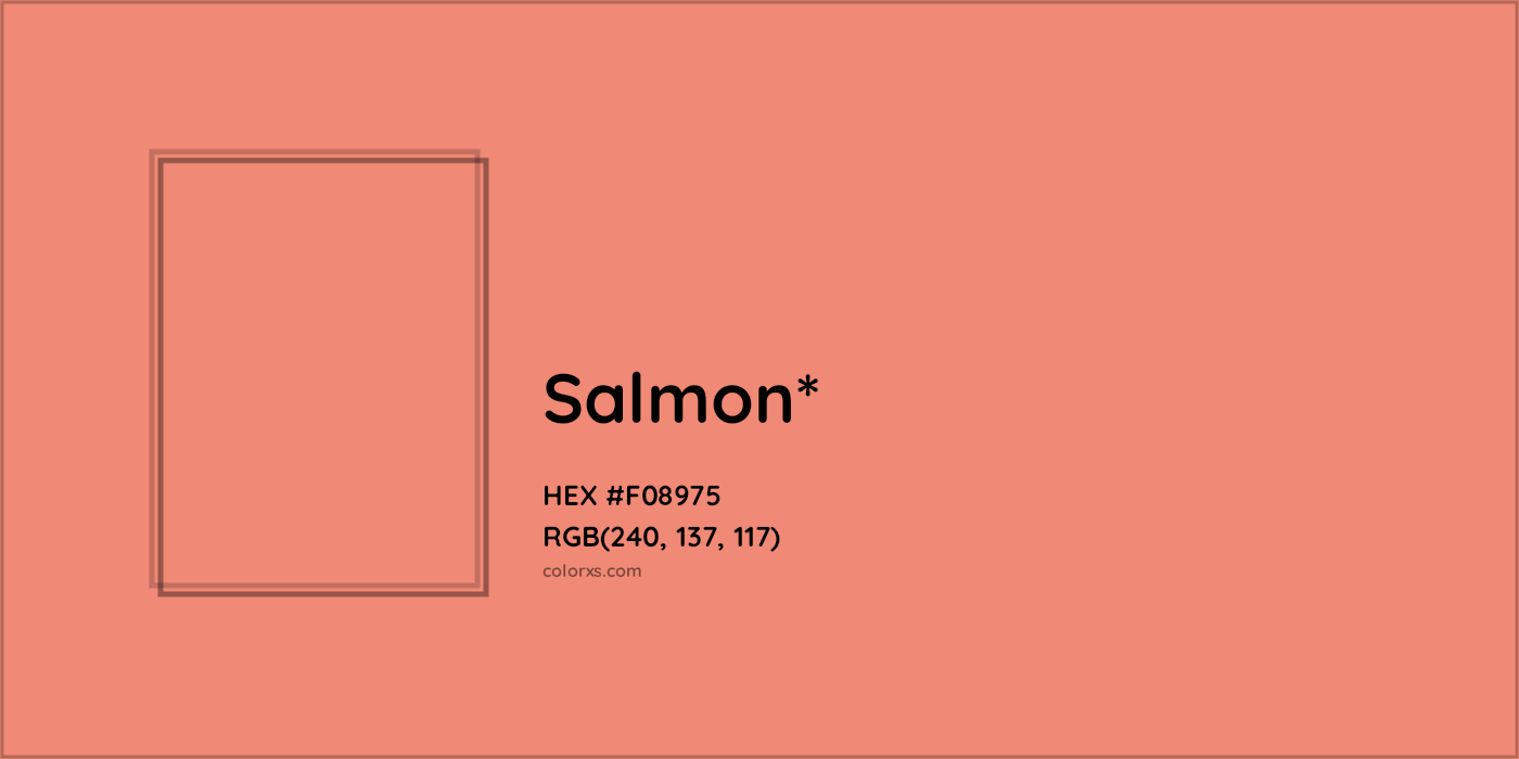 HEX #F08975 Color Name, Color Code, Palettes, Similar Paints, Images