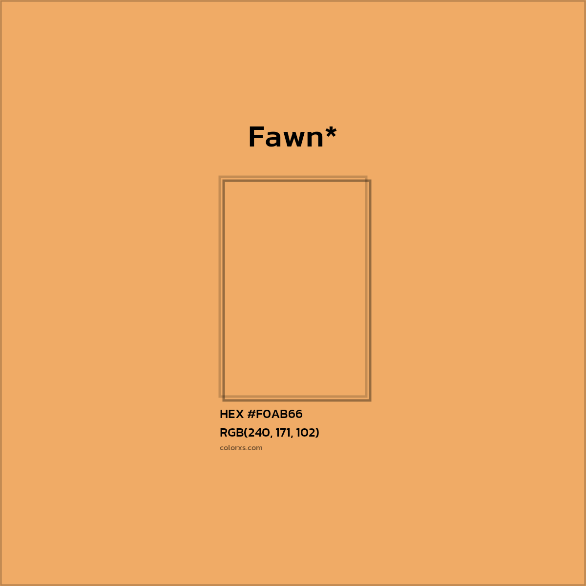HEX #F0AB66 Color Name, Color Code, Palettes, Similar Paints, Images