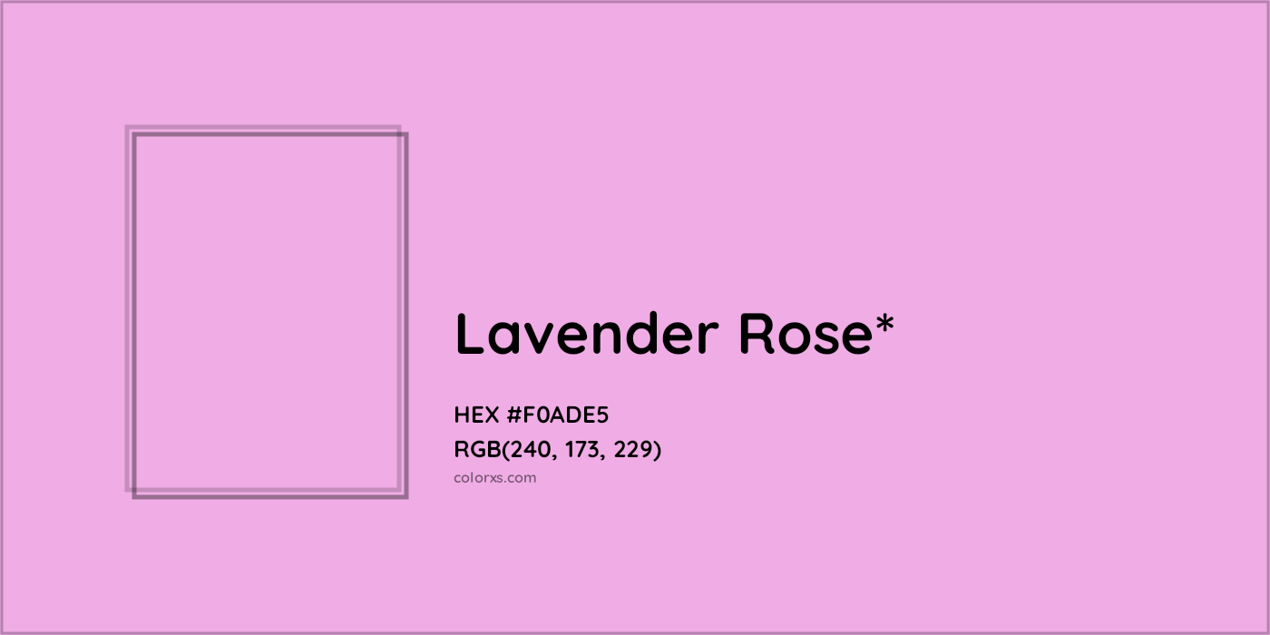 HEX #F0ADE5 Color Name, Color Code, Palettes, Similar Paints, Images