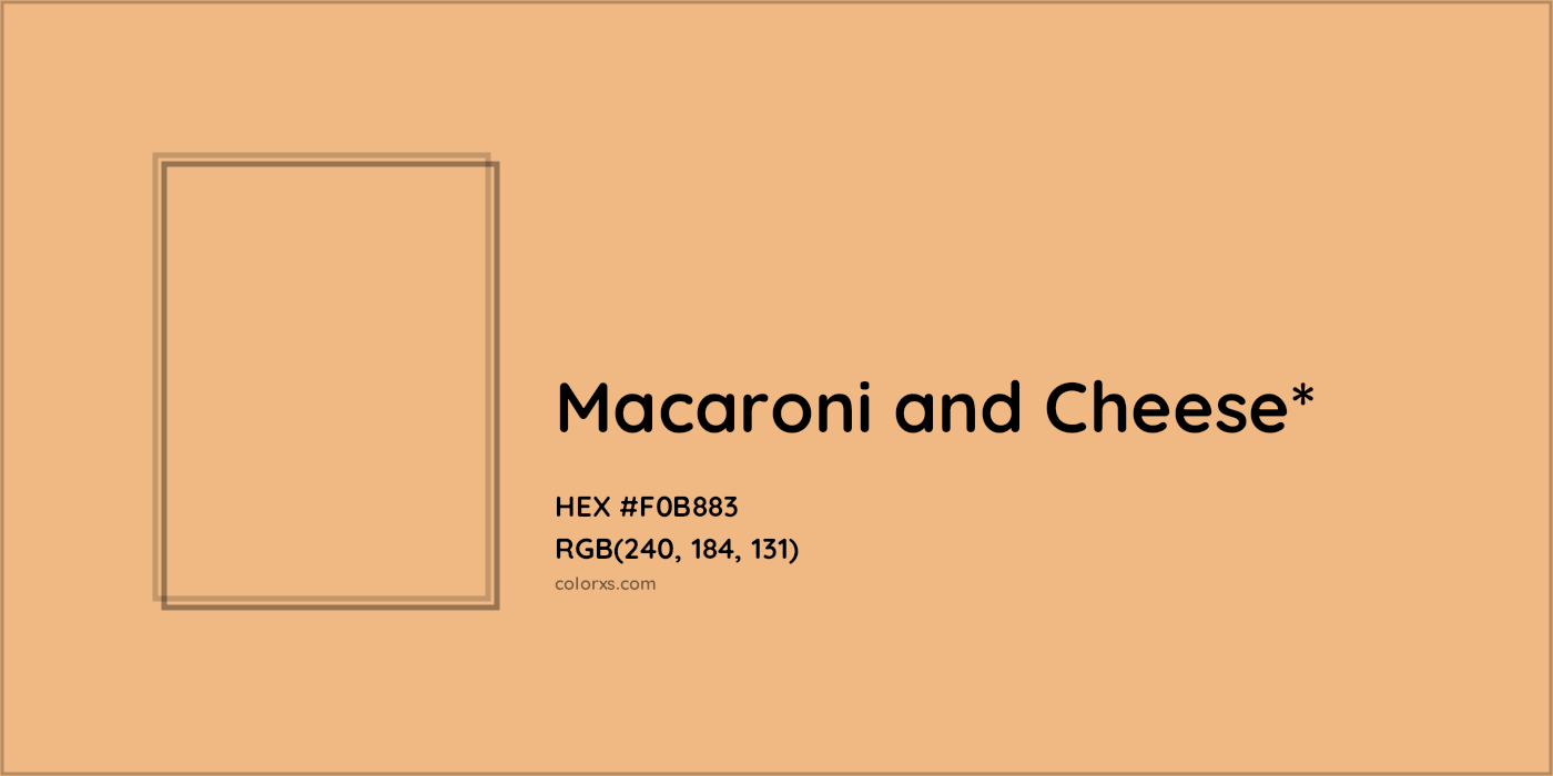 HEX #F0B883 Color Name, Color Code, Palettes, Similar Paints, Images