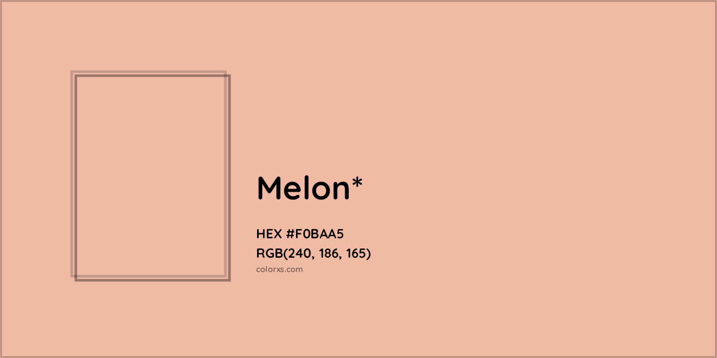 HEX #F0BAA5 Color Name, Color Code, Palettes, Similar Paints, Images