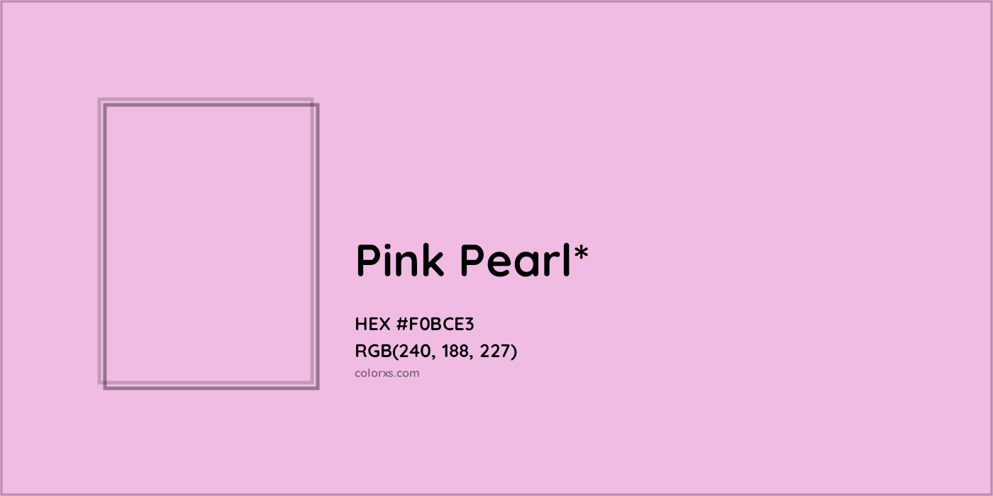 HEX #F0BCE3 Color Name, Color Code, Palettes, Similar Paints, Images