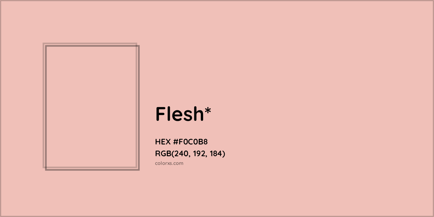 HEX #F0C0B8 Color Name, Color Code, Palettes, Similar Paints, Images