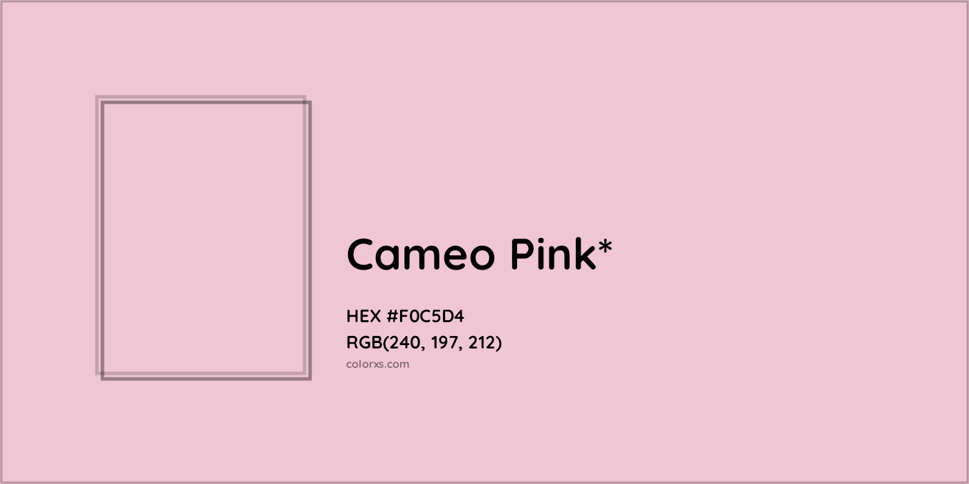 HEX #F0C5D4 Color Name, Color Code, Palettes, Similar Paints, Images