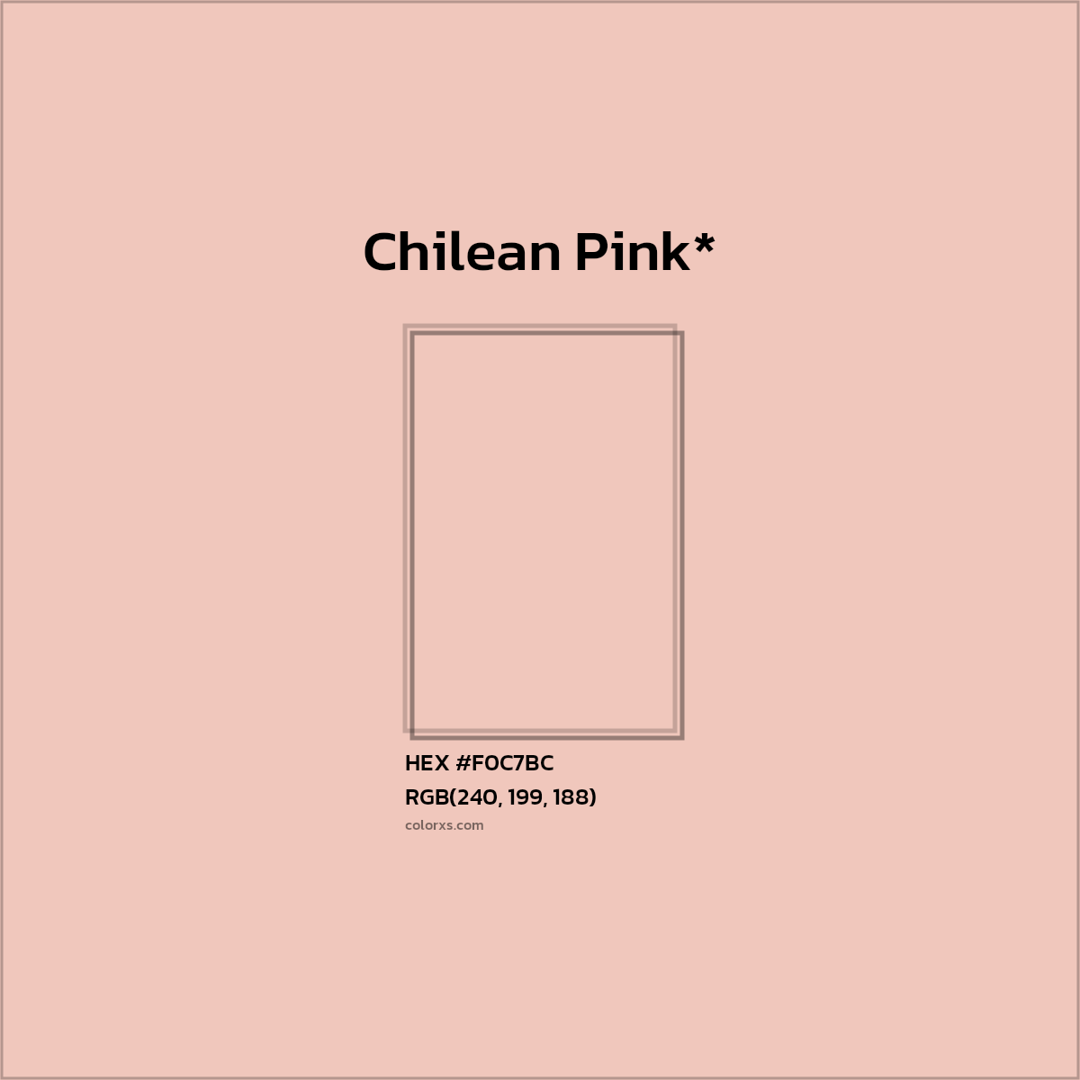 HEX #F0C7BC Color Name, Color Code, Palettes, Similar Paints, Images