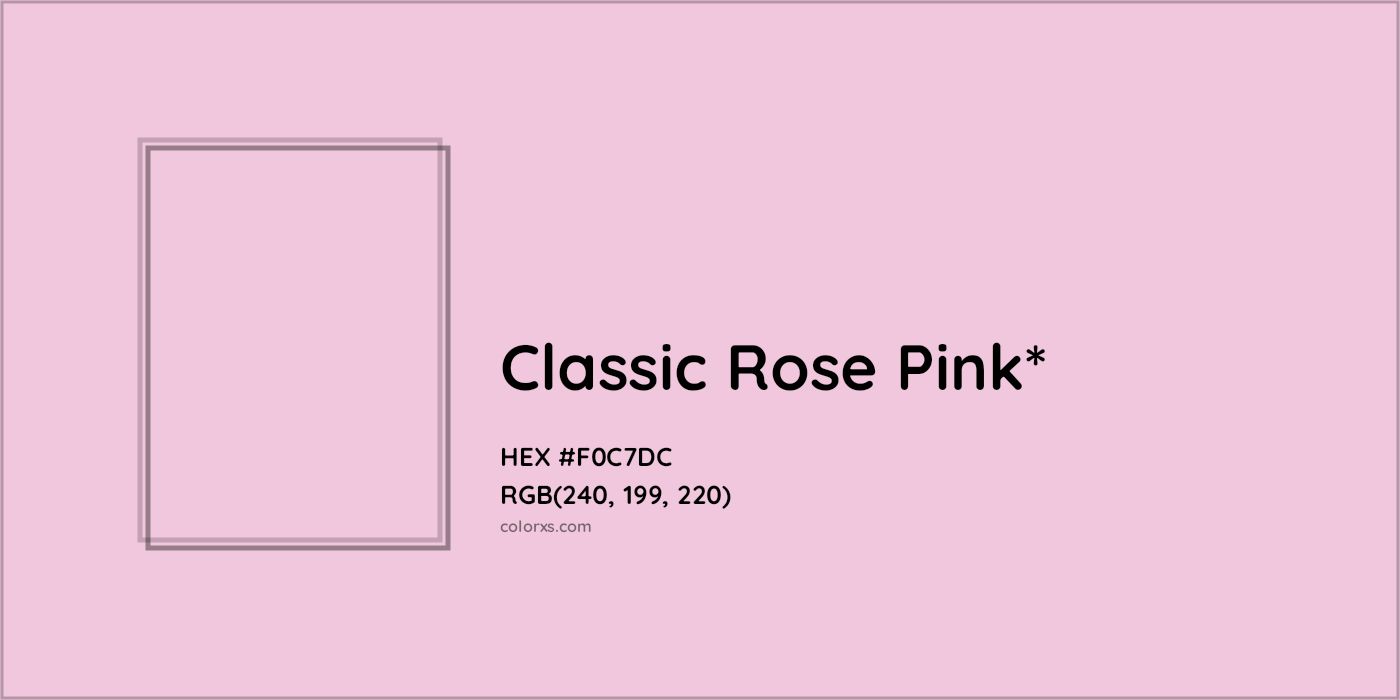 HEX #F0C7DC Color Name, Color Code, Palettes, Similar Paints, Images