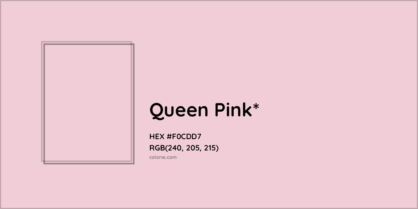 HEX #F0CDD7 Color Name, Color Code, Palettes, Similar Paints, Images