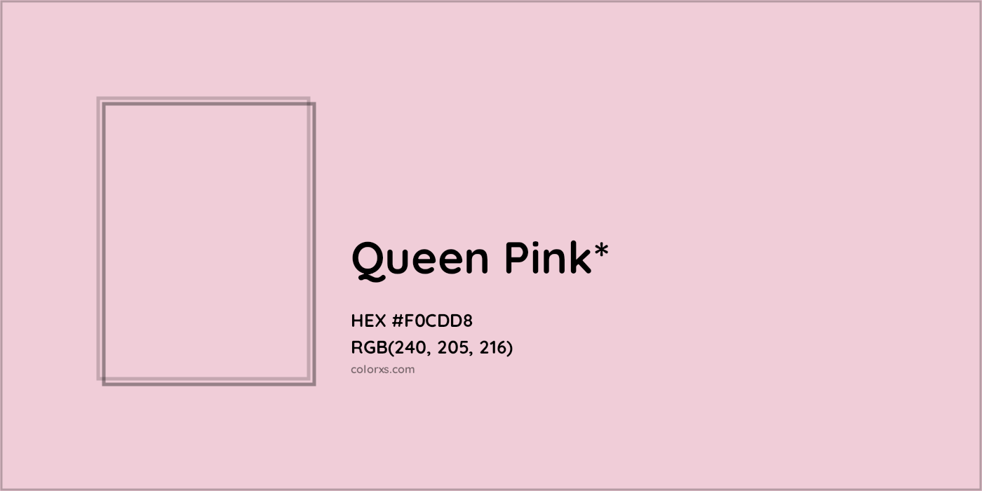 HEX #F0CDD8 Color Name, Color Code, Palettes, Similar Paints, Images