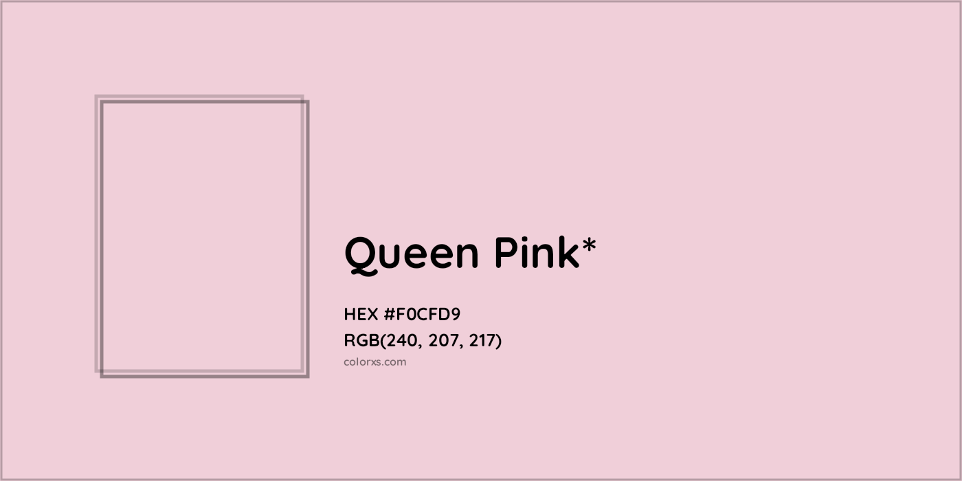 HEX #F0CFD9 Color Name, Color Code, Palettes, Similar Paints, Images