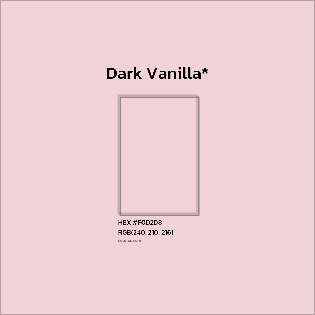 HEX #F0D2D8 Color Name, Color Code, Palettes, Similar Paints, Images