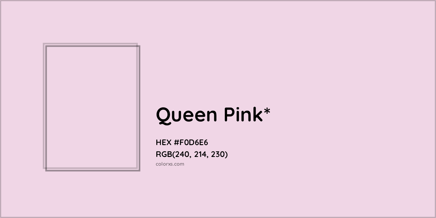 HEX #F0D6E6 Color Name, Color Code, Palettes, Similar Paints, Images