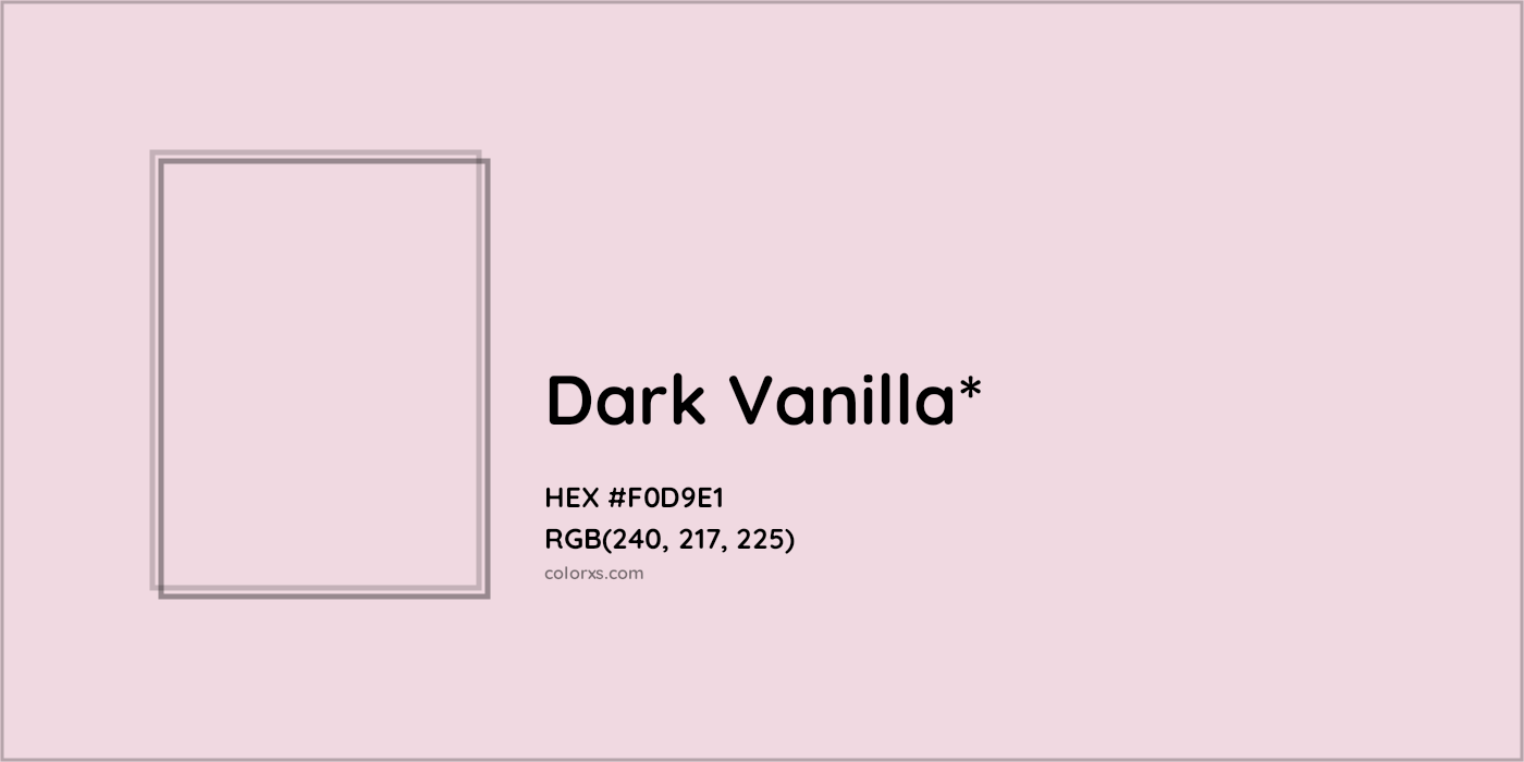 HEX #F0D9E1 Color Name, Color Code, Palettes, Similar Paints, Images