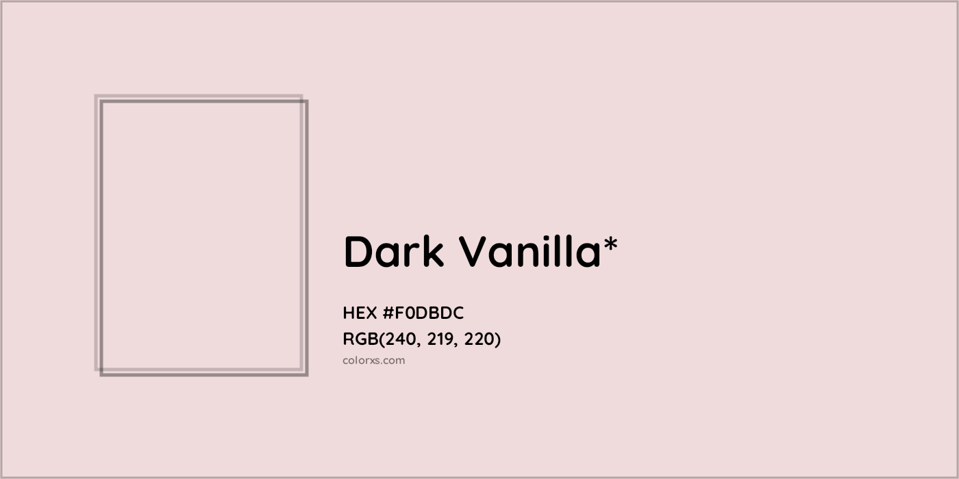 HEX #F0DBDC Color Name, Color Code, Palettes, Similar Paints, Images