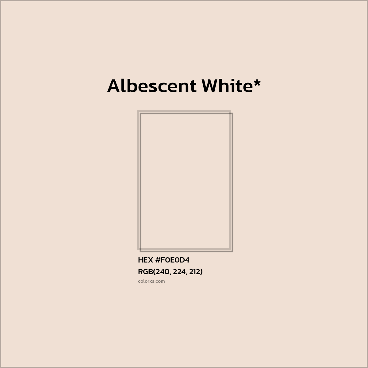 HEX #F0E0D4 Color Name, Color Code, Palettes, Similar Paints, Images