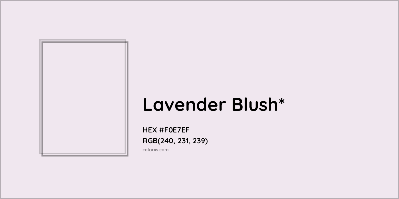 HEX #F0E7EF Color Name, Color Code, Palettes, Similar Paints, Images