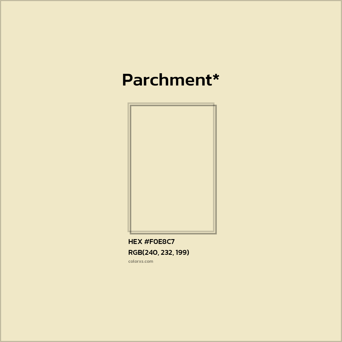 HEX #F0E8C7 Color Name, Color Code, Palettes, Similar Paints, Images