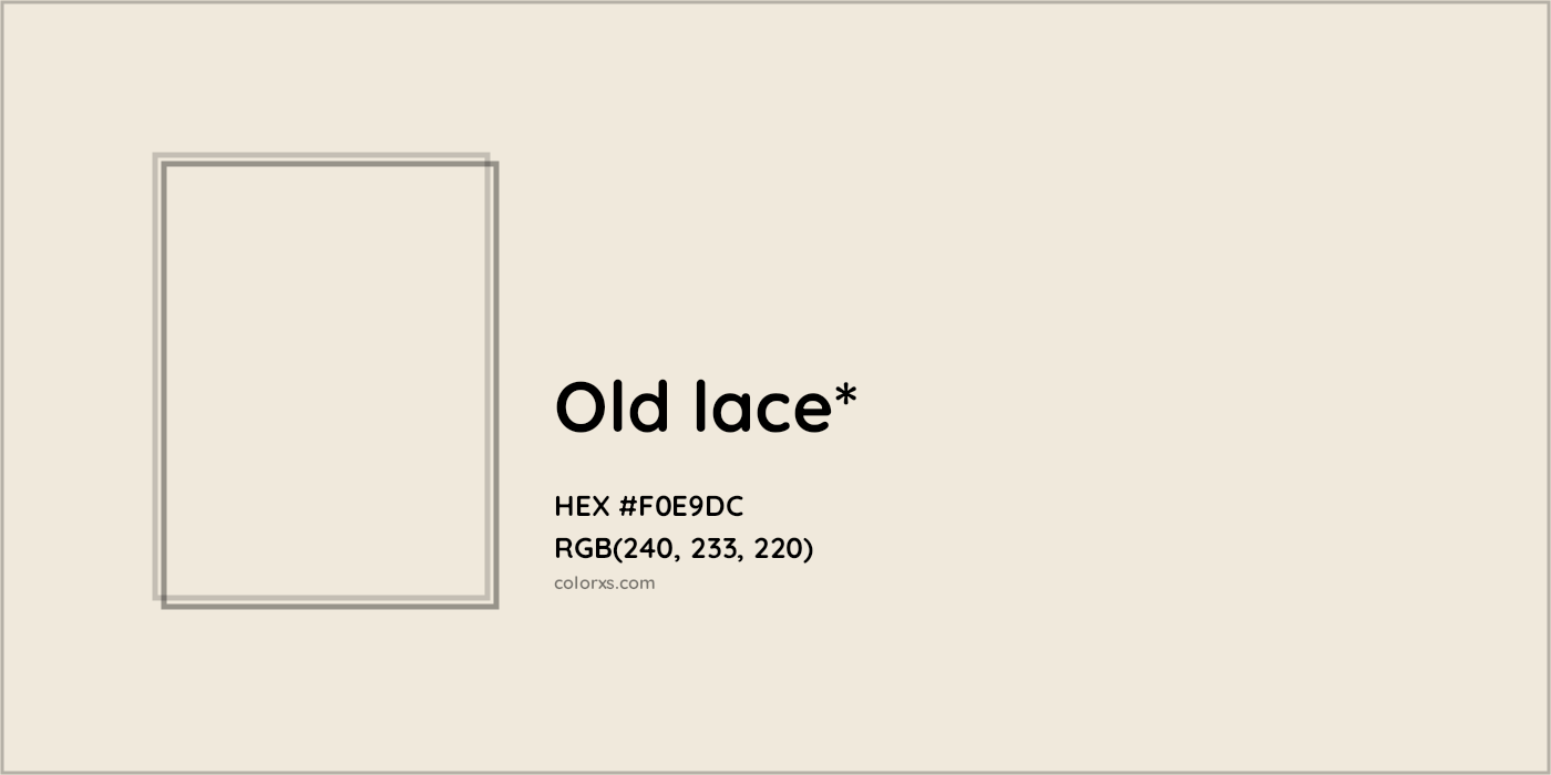 HEX #F0E9DC Color Name, Color Code, Palettes, Similar Paints, Images