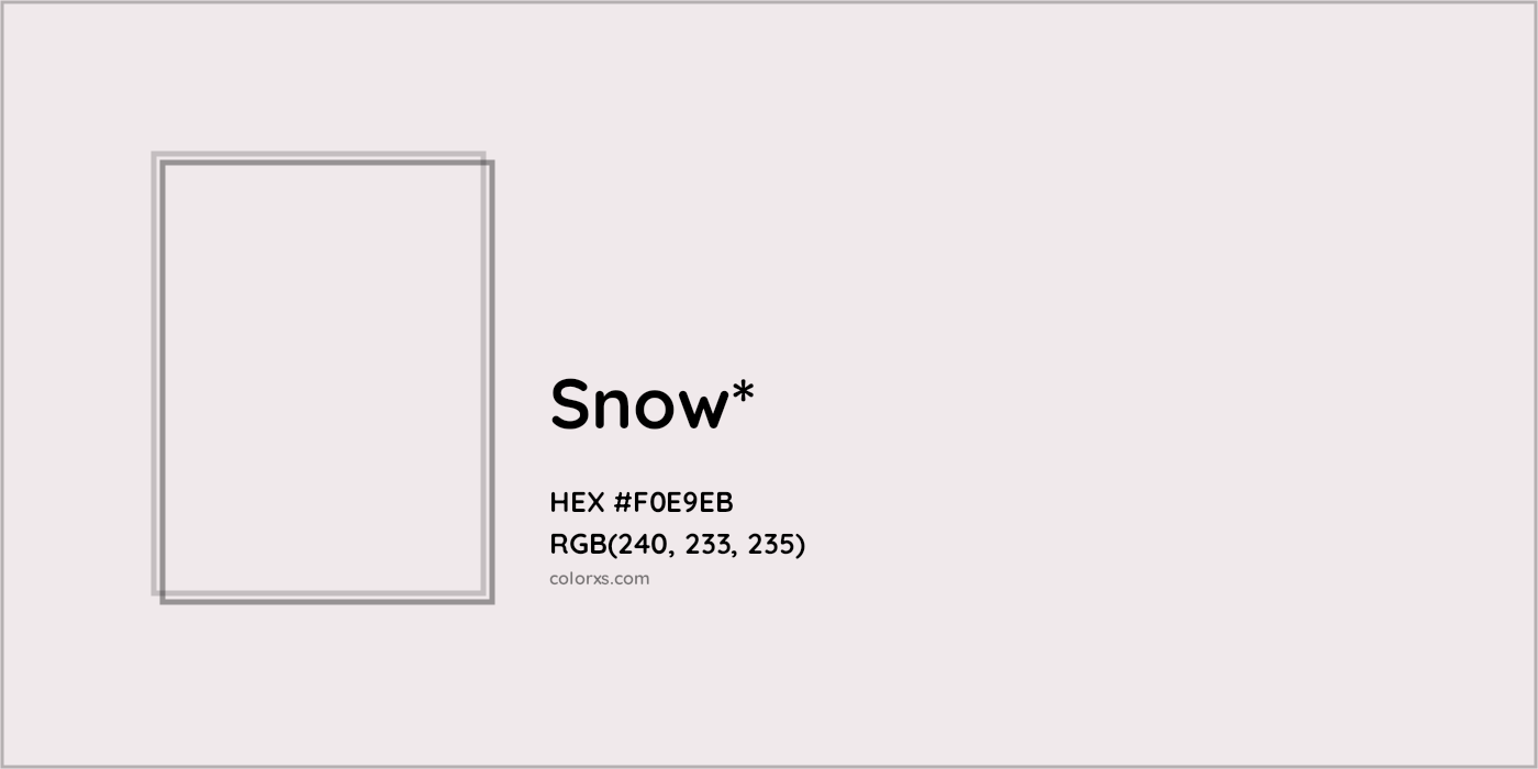 HEX #F0E9EB Color Name, Color Code, Palettes, Similar Paints, Images