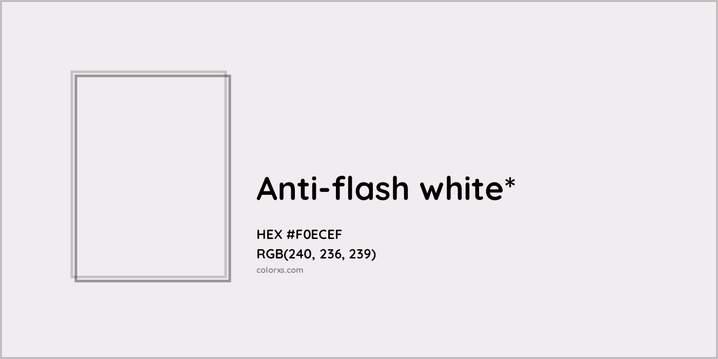 HEX #F0ECEF Color Name, Color Code, Palettes, Similar Paints, Images