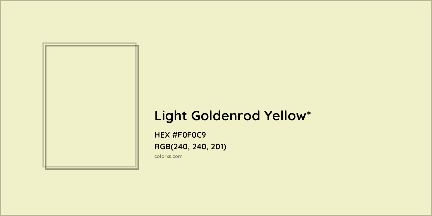 HEX #F0F0C9 Color Name, Color Code, Palettes, Similar Paints, Images