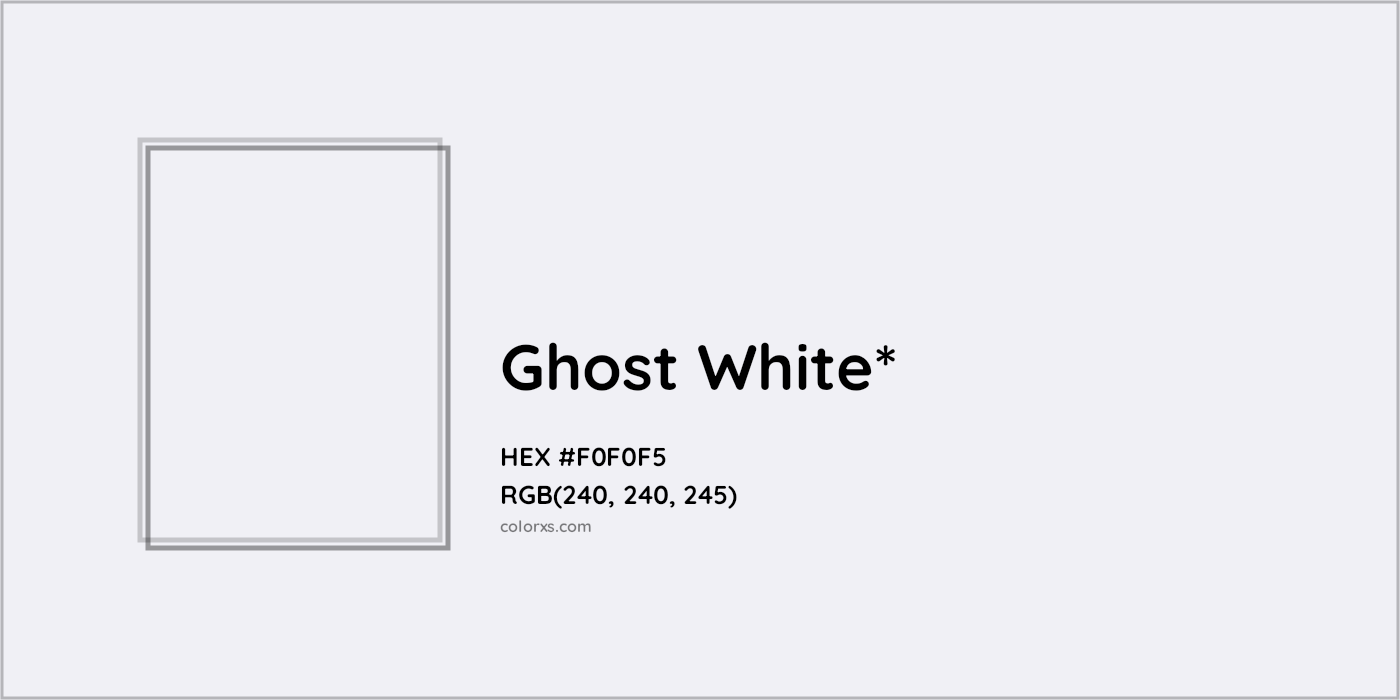 HEX #F0F0F5 Color Name, Color Code, Palettes, Similar Paints, Images