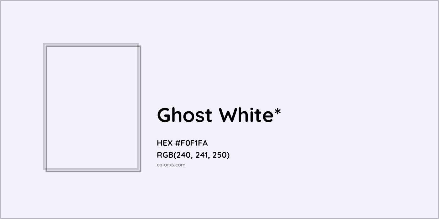 HEX #F0F1FA Color Name, Color Code, Palettes, Similar Paints, Images