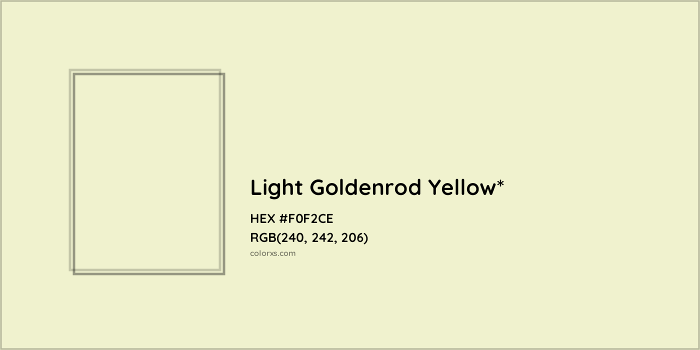 HEX #F0F2CE Color Name, Color Code, Palettes, Similar Paints, Images