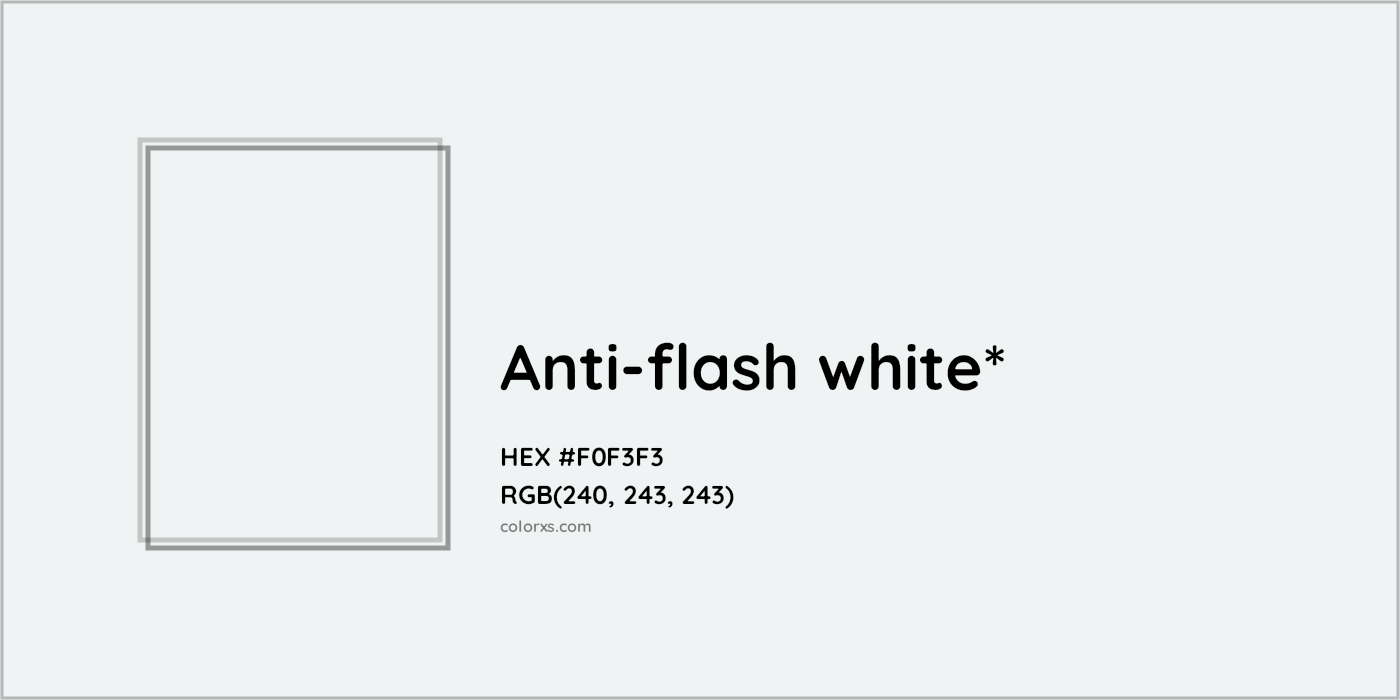 HEX #F0F3F3 Color Name, Color Code, Palettes, Similar Paints, Images