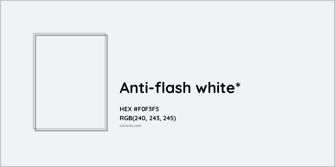 HEX #F0F3F5 Color Name, Color Code, Palettes, Similar Paints, Images