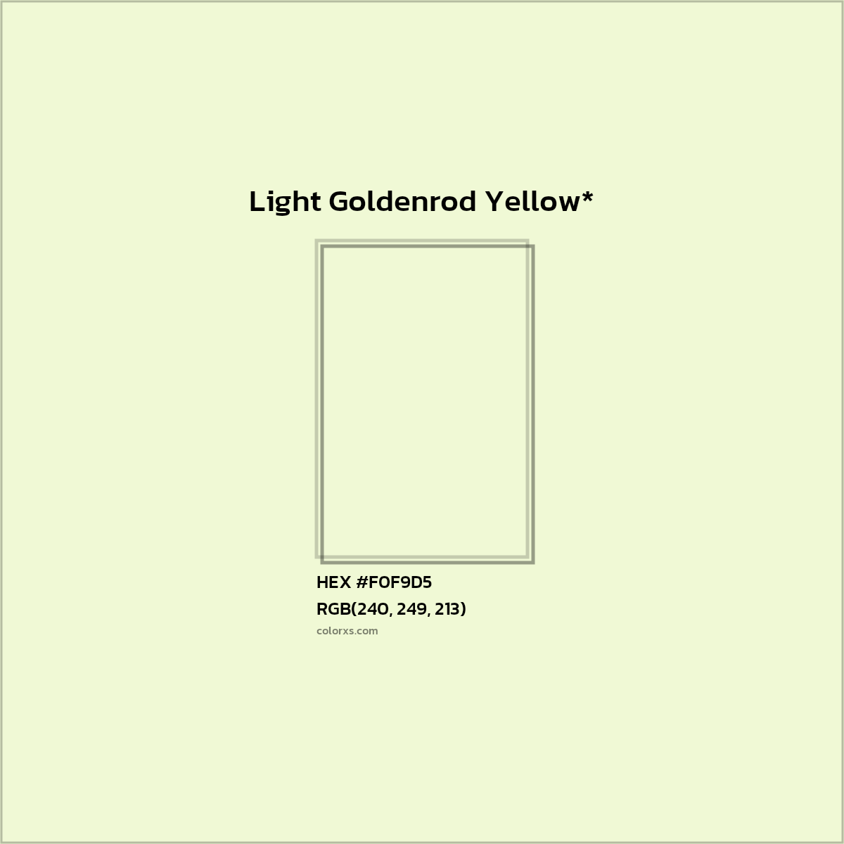 HEX #F0F9D5 Color Name, Color Code, Palettes, Similar Paints, Images