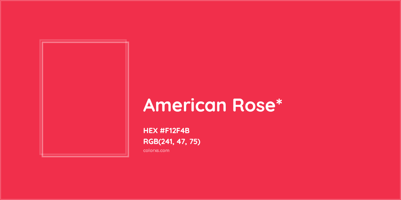 HEX #F12F4B Color Name, Color Code, Palettes, Similar Paints, Images