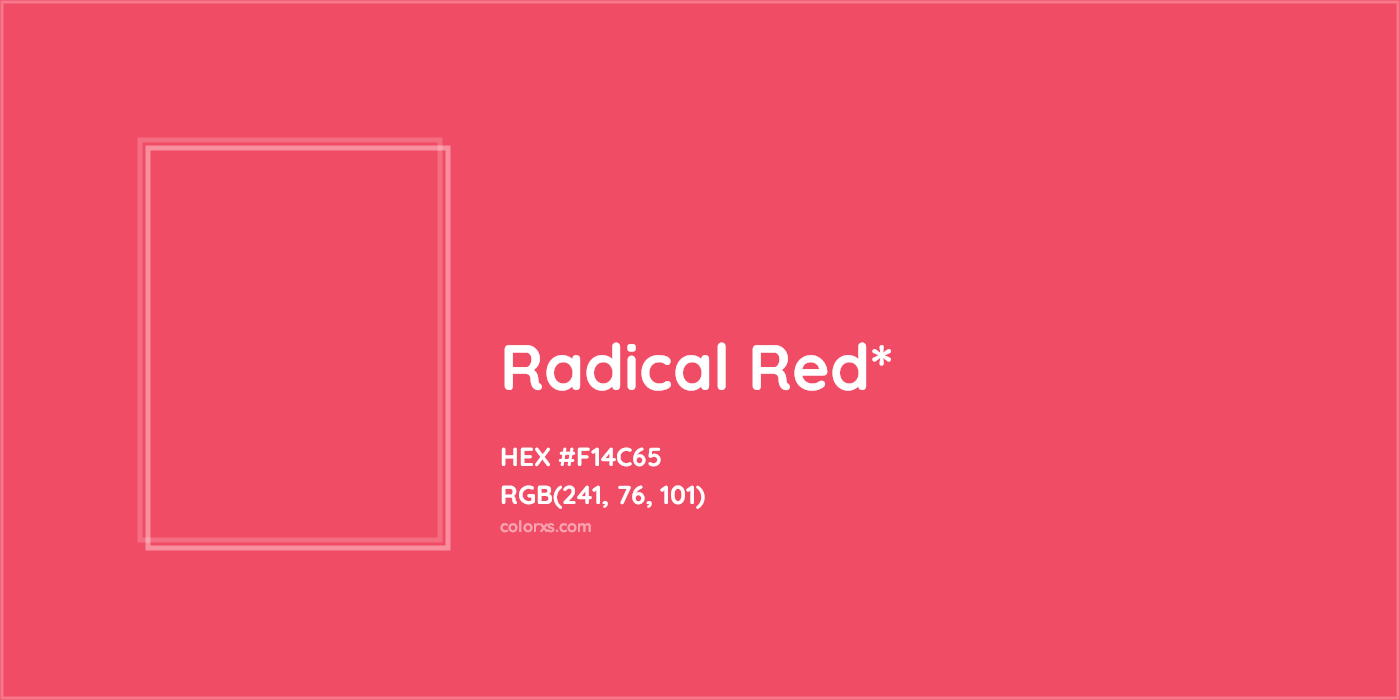 HEX #F14C65 Color Name, Color Code, Palettes, Similar Paints, Images
