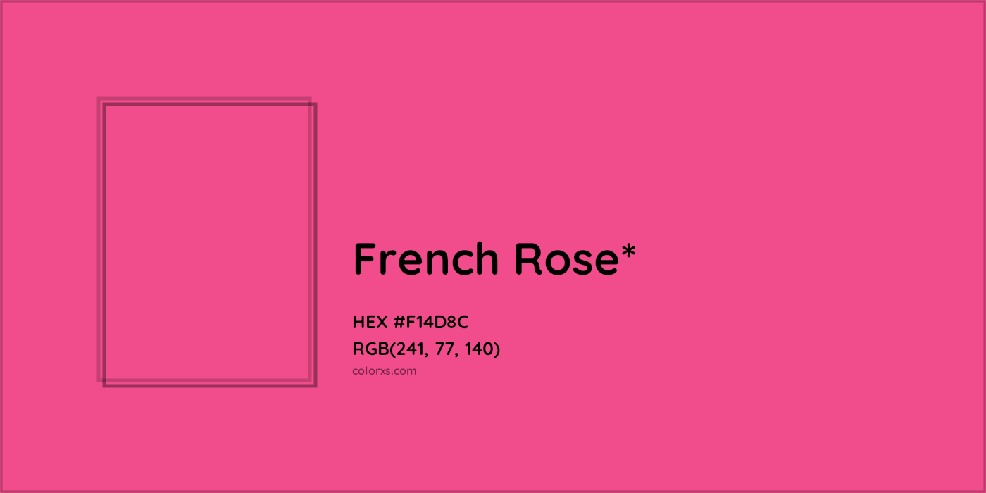 HEX #F14D8C Color Name, Color Code, Palettes, Similar Paints, Images