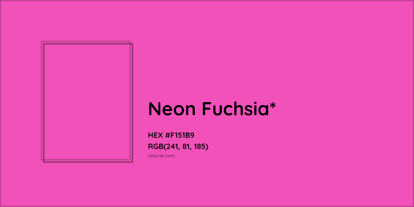 HEX #F151B9 Color Name, Color Code, Palettes, Similar Paints, Images