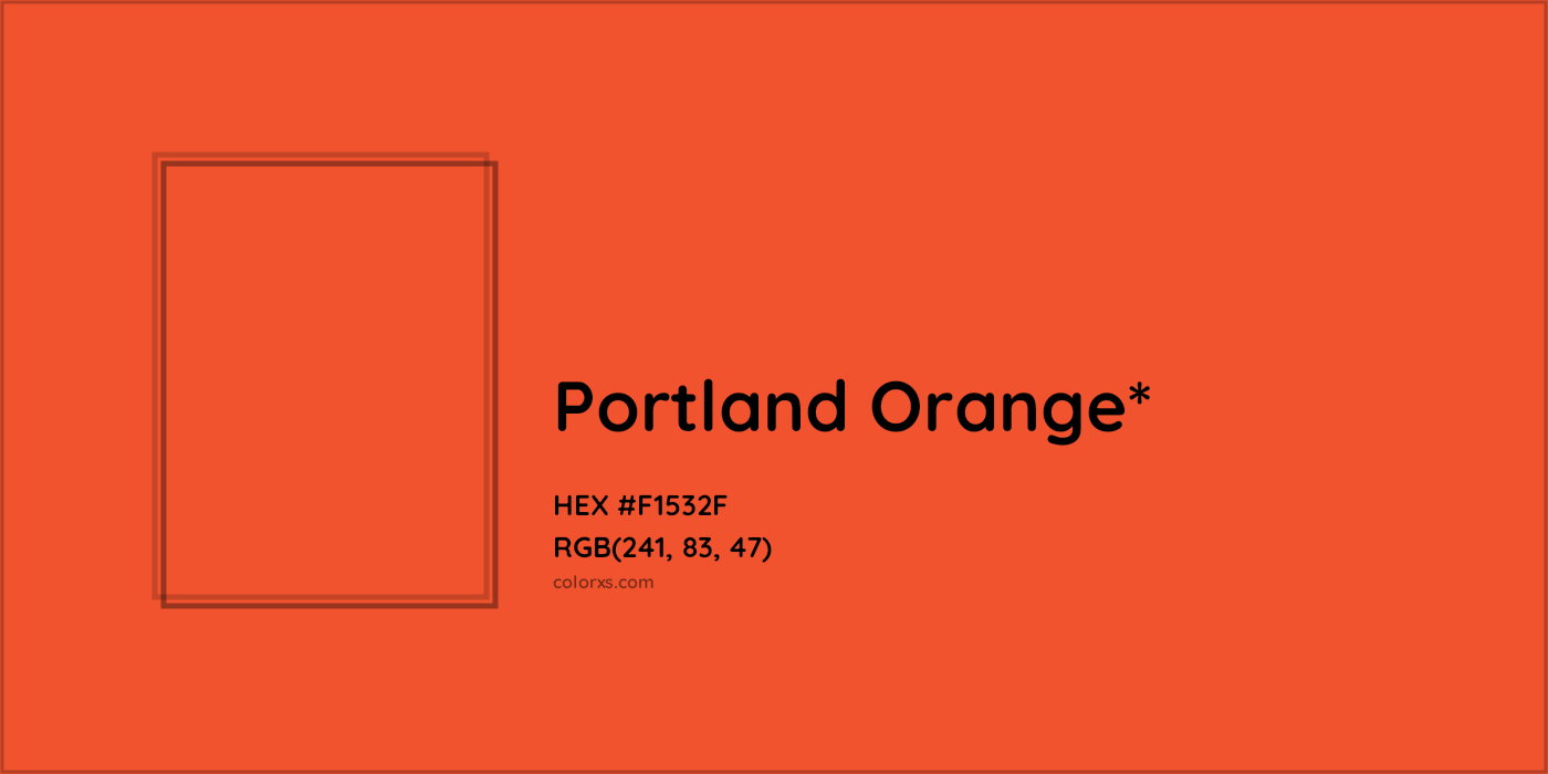 HEX #F1532F Color Name, Color Code, Palettes, Similar Paints, Images