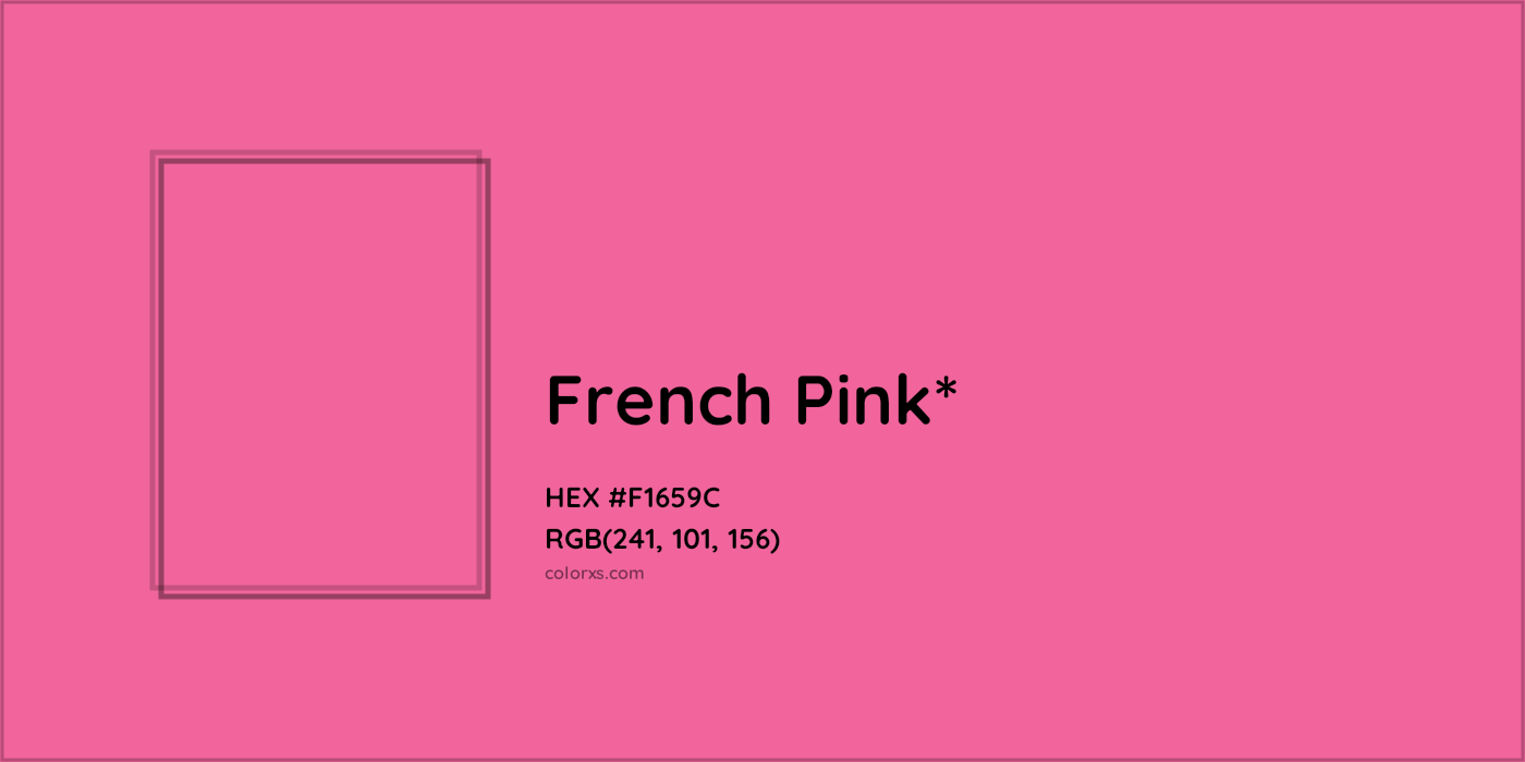 HEX #F1659C Color Name, Color Code, Palettes, Similar Paints, Images
