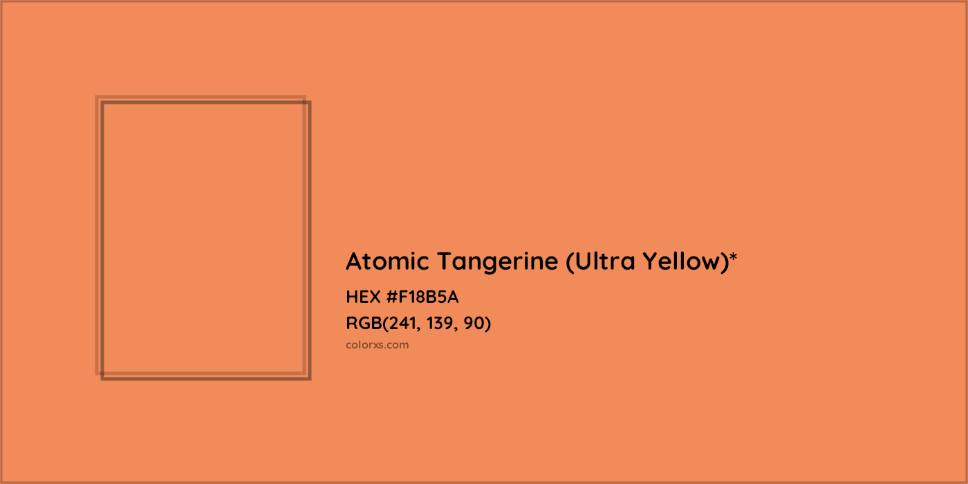 HEX #F18B5A Color Name, Color Code, Palettes, Similar Paints, Images